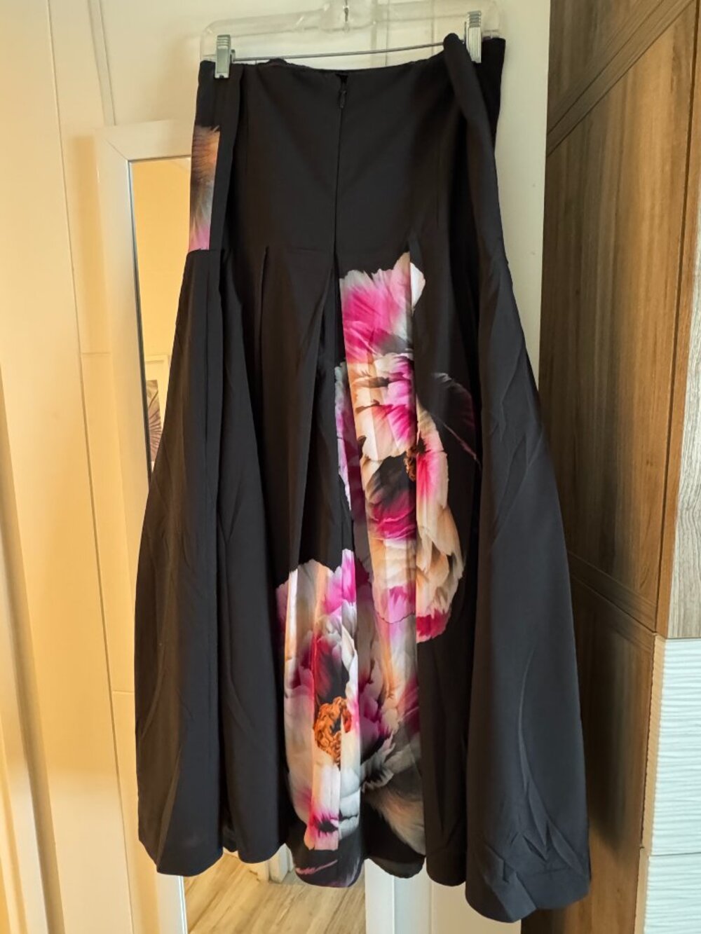 City Chic Bold Bloom Strapless Floral Midi Dress Size 18 M - Picture 4 of 8